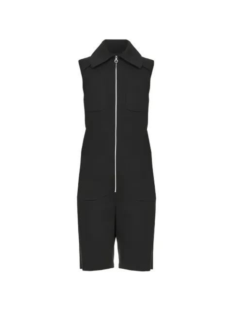 collared patch pocket playsuits by FERRAGAMO