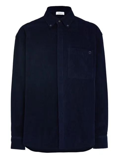 corduroy pocket velvet shirt by FERRAGAMO