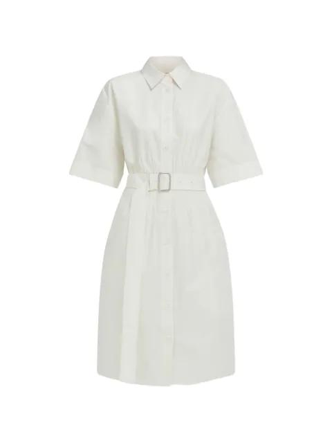cotton and silk shirt dress by FERRAGAMO