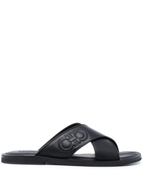 crossover strap sandals by FERRAGAMO