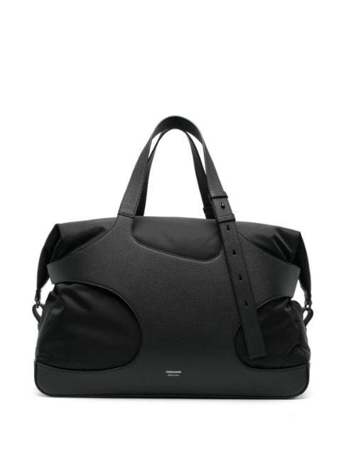 cut-out leather holdall by FERRAGAMO