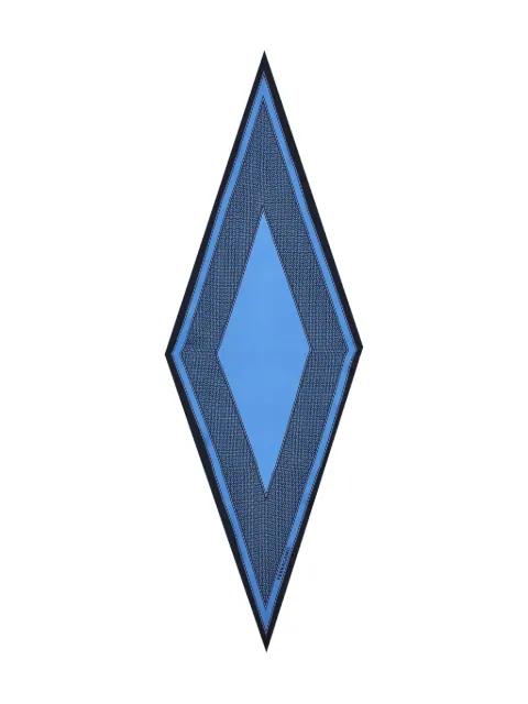 diamond-shaped silk scarf by FERRAGAMO