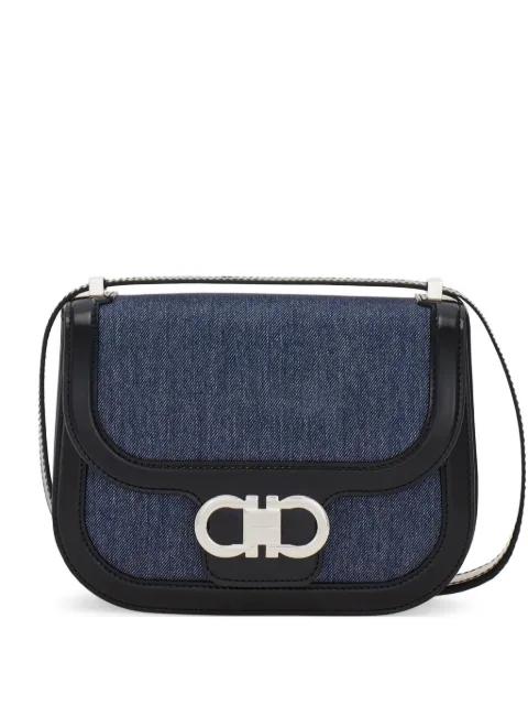 double Gancini crossbody bag (XS) by FERRAGAMO