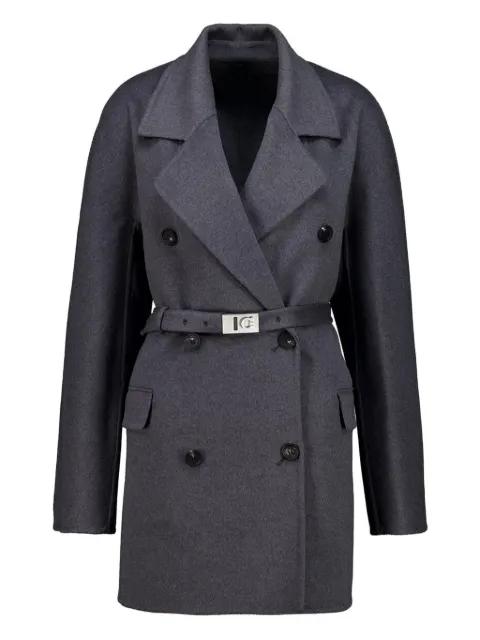 double-breasted coat by FERRAGAMO