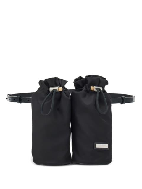 double-pouch belt bag by FERRAGAMO