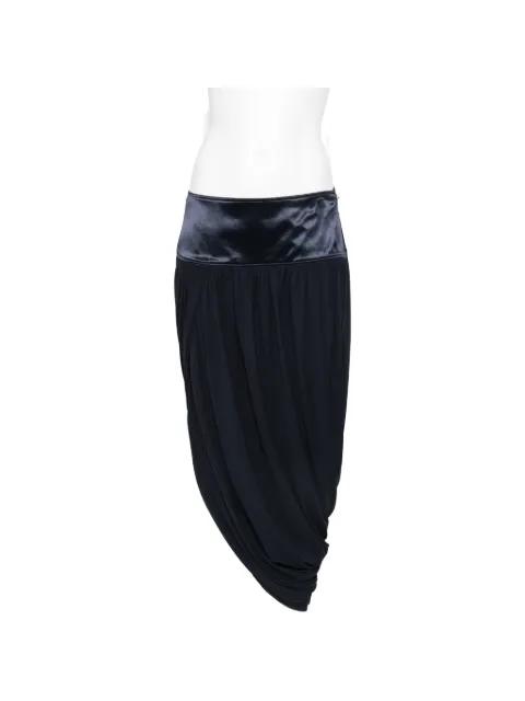 draped asymmetric skirt by FERRAGAMO