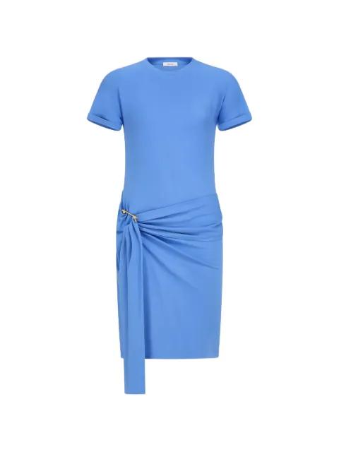 draped knot detail mini dress by FERRAGAMO