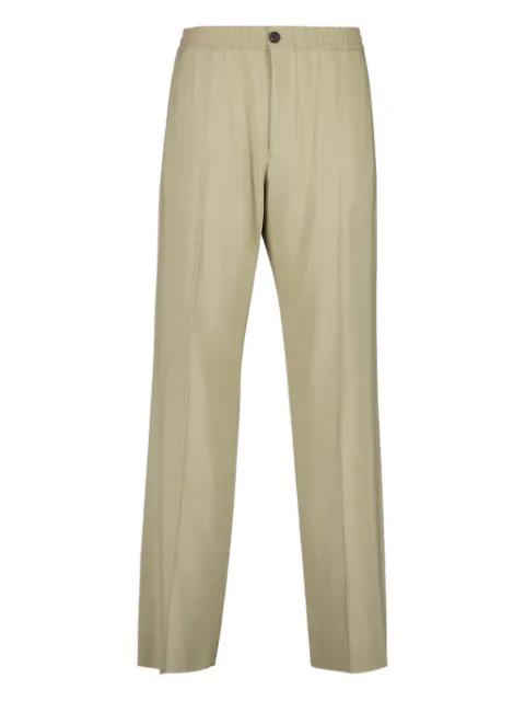 elasticated-waist button trousers by FERRAGAMO