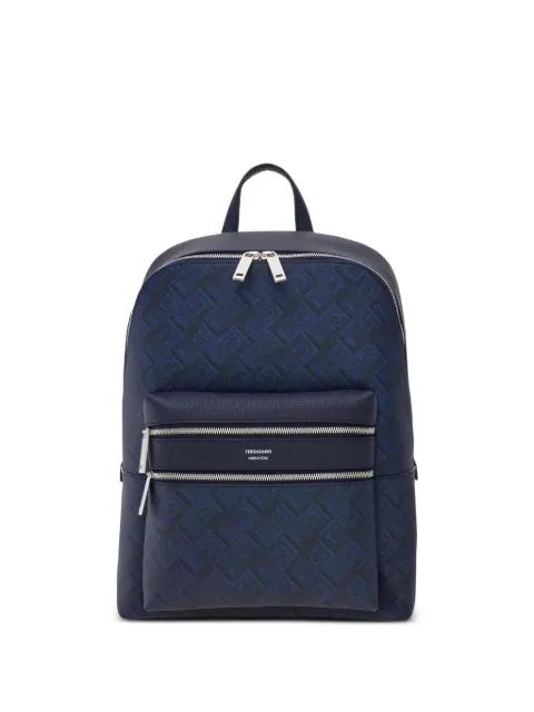 embossed Gancini backpack by FERRAGAMO