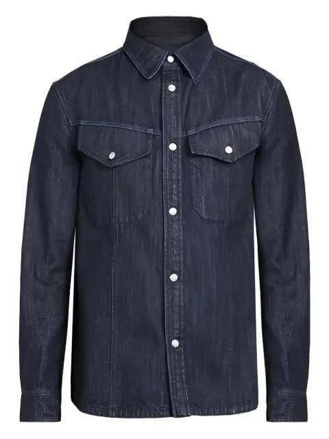flap-pocket cotton jacket by FERRAGAMO