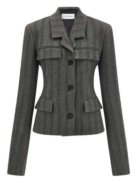 flap-pockets blazer by FERRAGAMO
