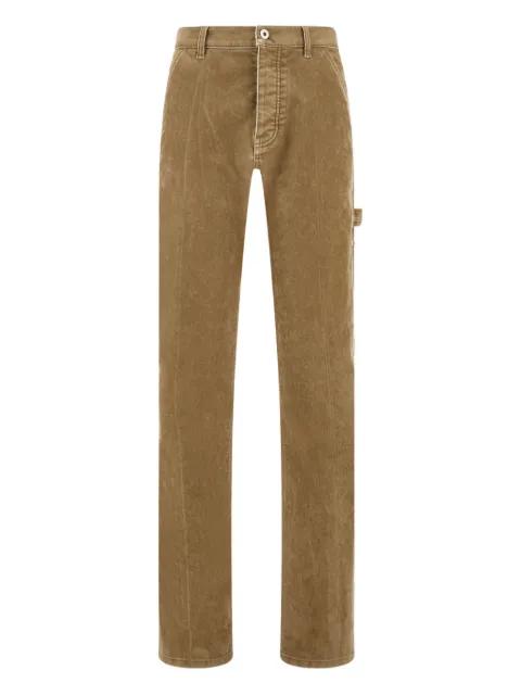 flocked patch pocket cargo trousers by FERRAGAMO