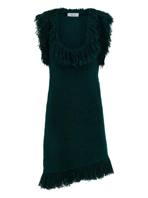 fringe-detail mini dress by FERRAGAMO