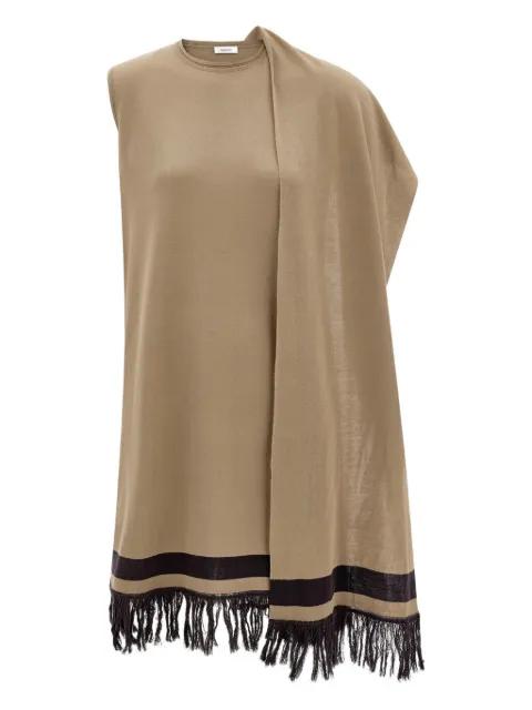 fringe-detail mini dress by FERRAGAMO