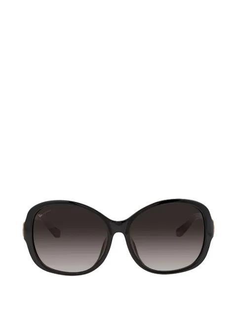 full rim oval-frame sunglasses by FERRAGAMO