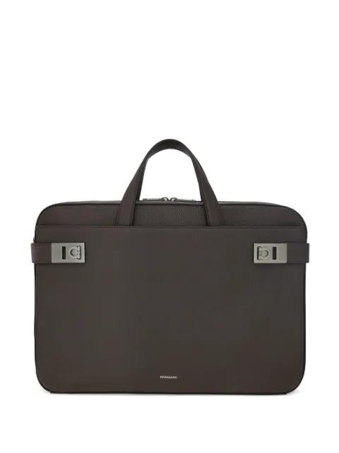 gancini buckle briefcase by FERRAGAMO