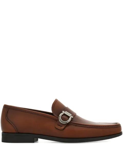 gancini saddle loafers by FERRAGAMO