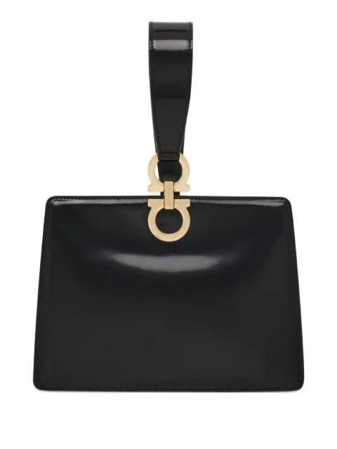 geometric leather handbag by FERRAGAMO