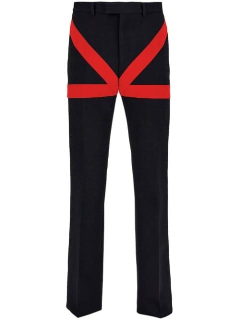 graphic-print tailored trousers by FERRAGAMO