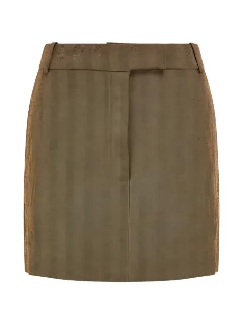 herringbone mini skirt by FERRAGAMO