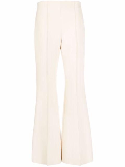 high-waist flared trousers by FERRAGAMO