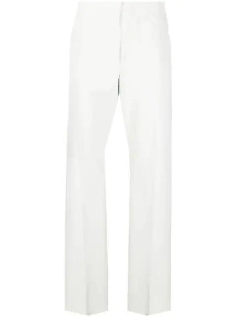 high-waisted straight-leg trousers by FERRAGAMO