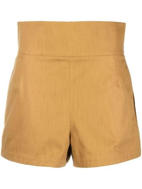 high-waisted tailored shorts by FERRAGAMO