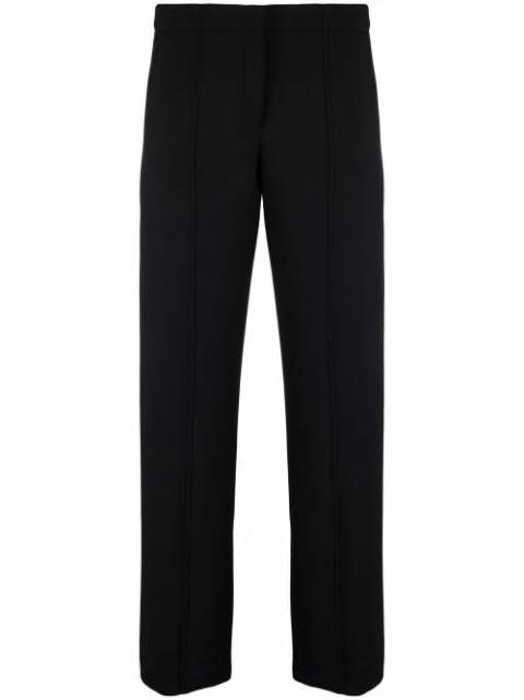 high-waisted wool blend trousers by FERRAGAMO