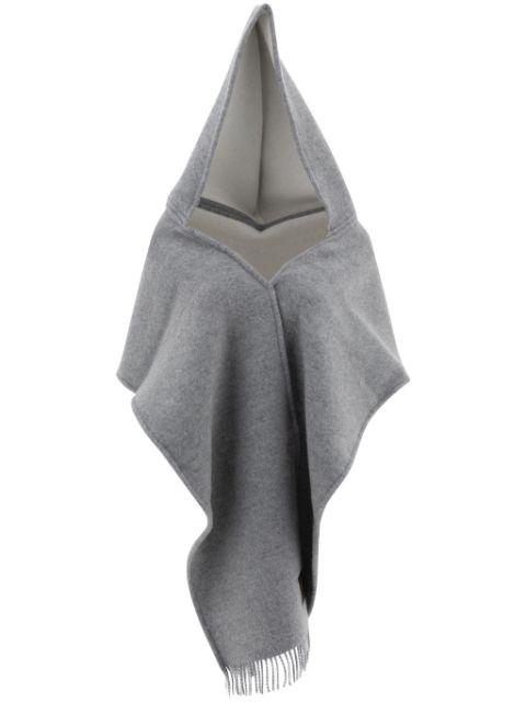 hoodied scarf by FERRAGAMO