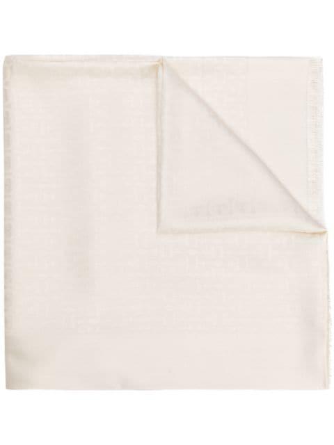 jacquard Gancini shawl by FERRAGAMO