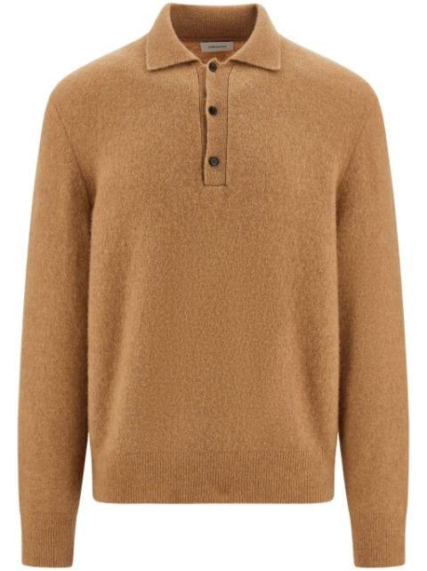 knitted polo shirt by FERRAGAMO