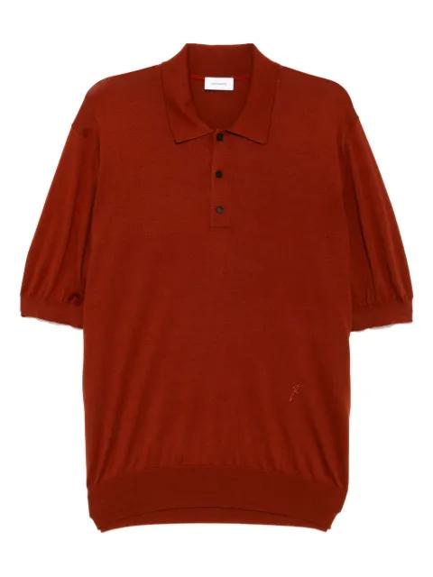 knitted polo shirt by FERRAGAMO