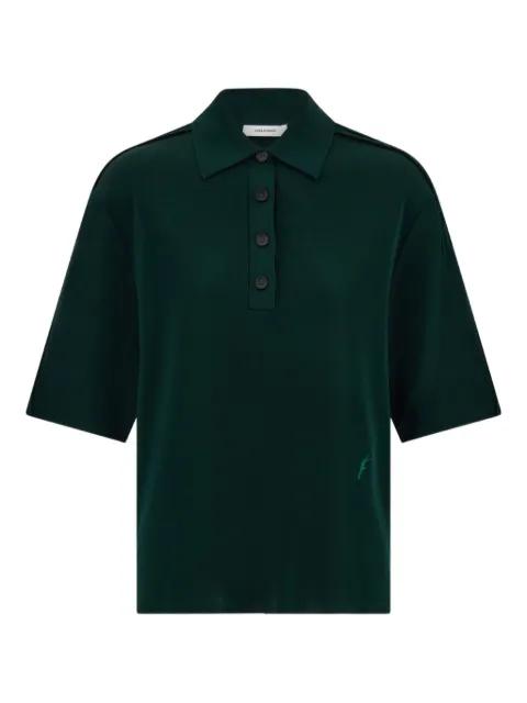 knitted polo shirt by FERRAGAMO