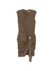 knot-detail ruched dress by FERRAGAMO