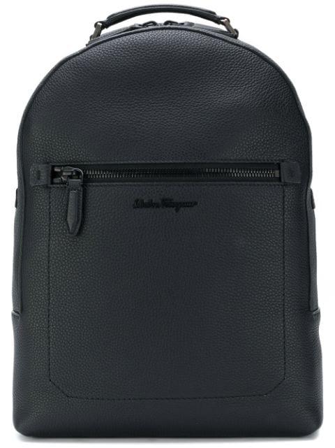 leather backpack by FERRAGAMO