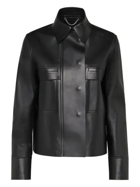 leather jacket by FERRAGAMO