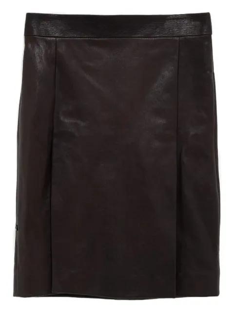 leather mini skirt by FERRAGAMO