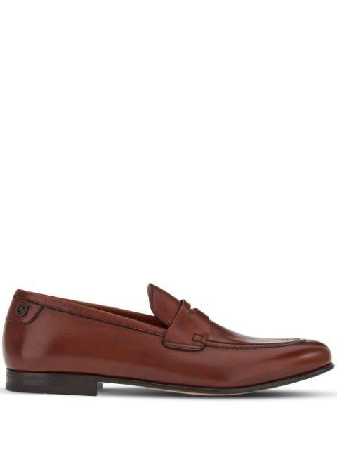 leather penny loafers by FERRAGAMO