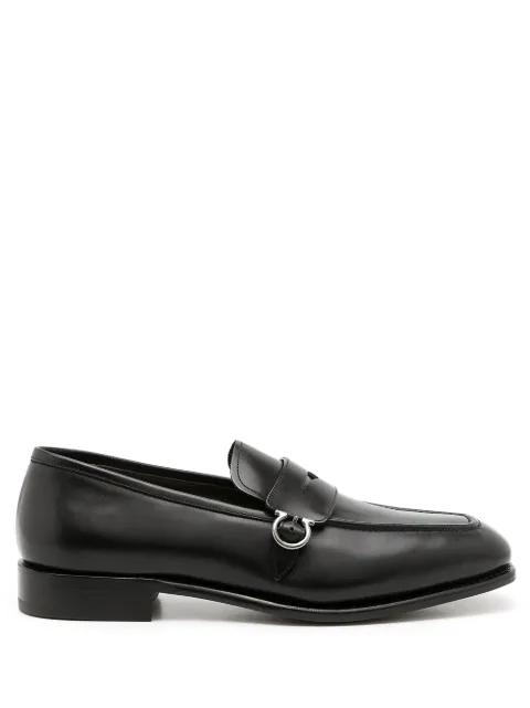 leather penny loafers by FERRAGAMO
