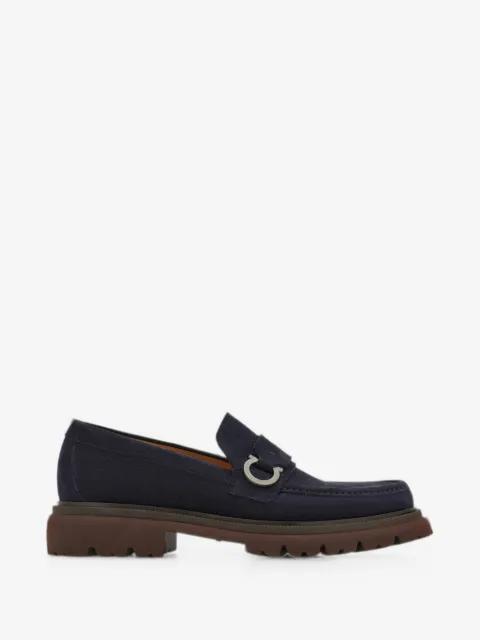 loafers with Gancini ornament by FERRAGAMO
