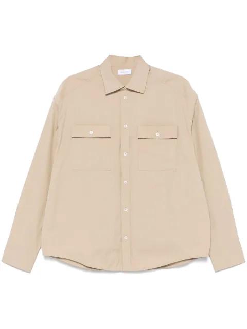 logo-embroidered shirt by FERRAGAMO