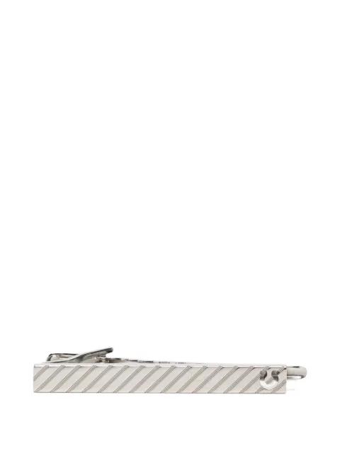 logo-engraved tie clip by FERRAGAMO