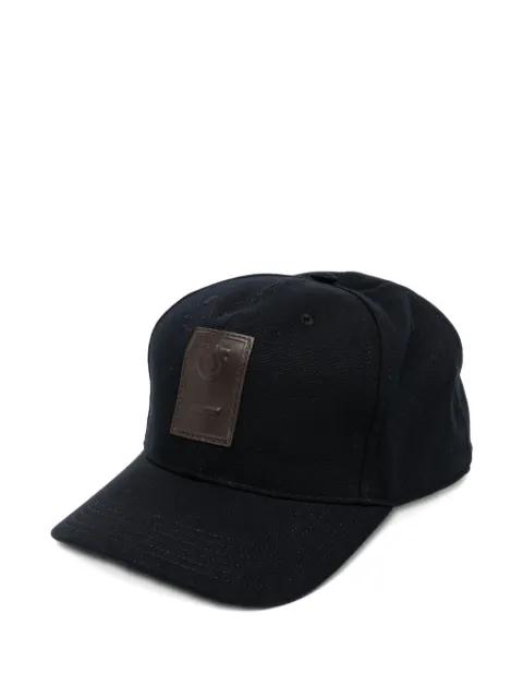 logo-patch cotton cap by FERRAGAMO