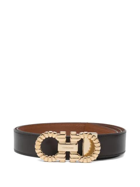 logo-plaque belt by FERRAGAMO