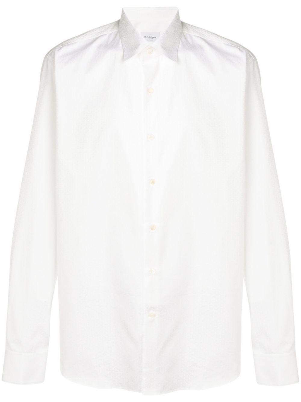 logo print shirt by FERRAGAMO