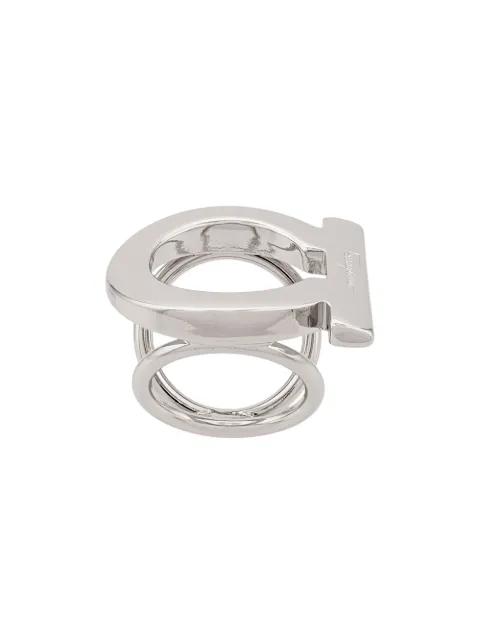 logo ring by FERRAGAMO