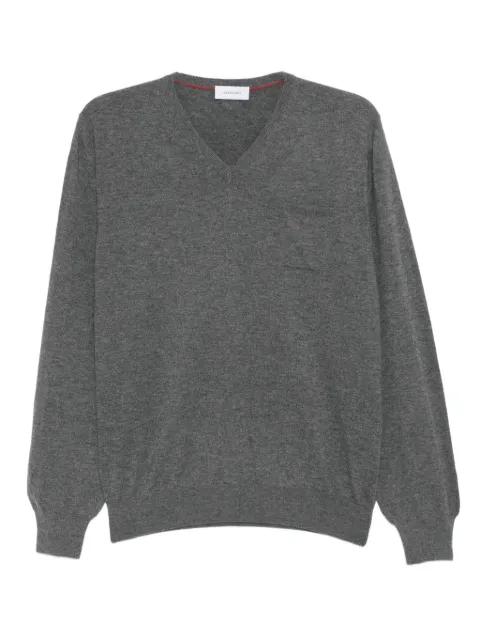 long-sleeve v-neck T-shirt by FERRAGAMO