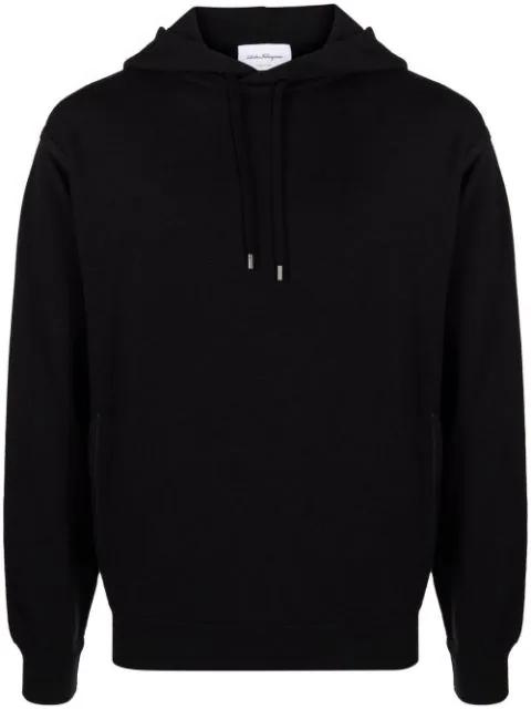 long-sleeved cotton hoodie by FERRAGAMO