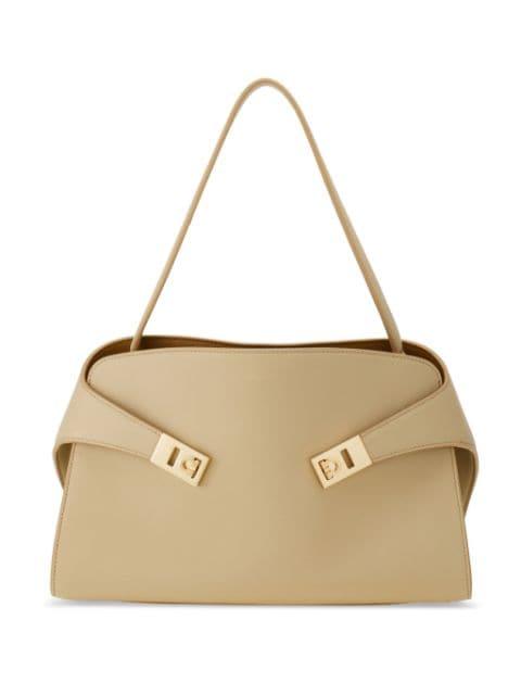 medium Hug leather shoulder bag by FERRAGAMO