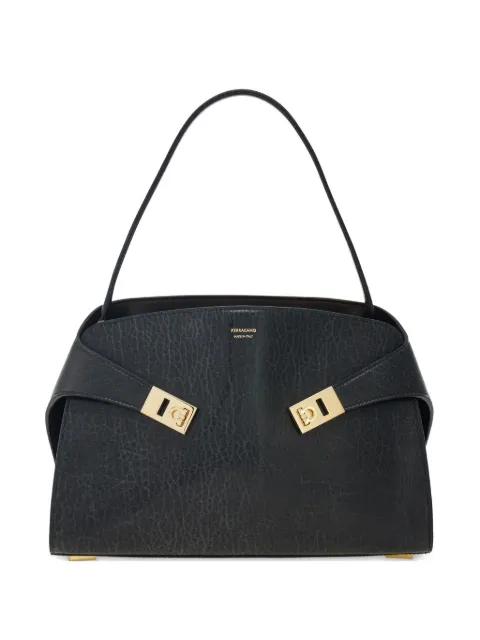 medium Hug leather shoulder bag by FERRAGAMO